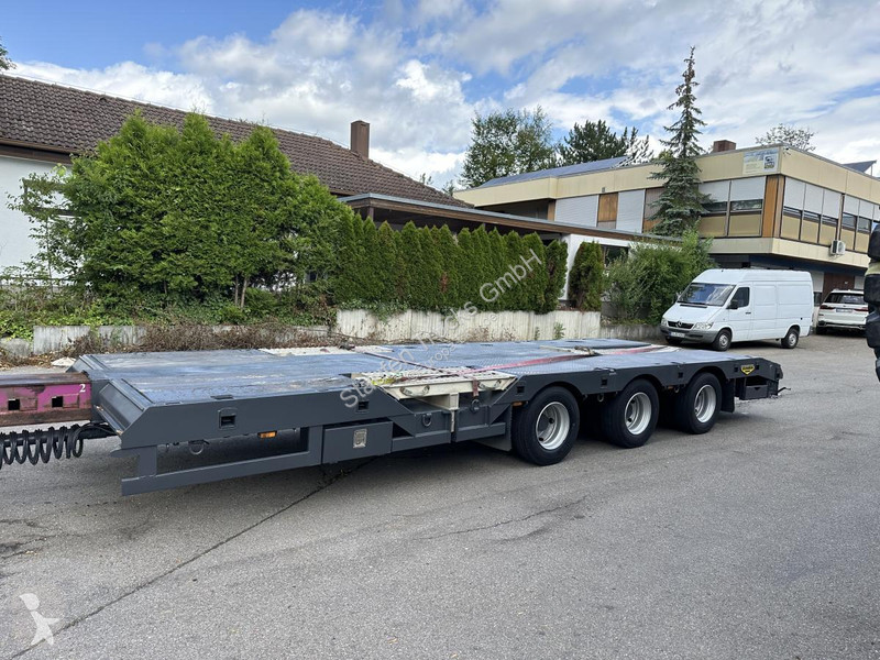 Semiremorca Broshuis Tele Semi Tieflader Luft...
