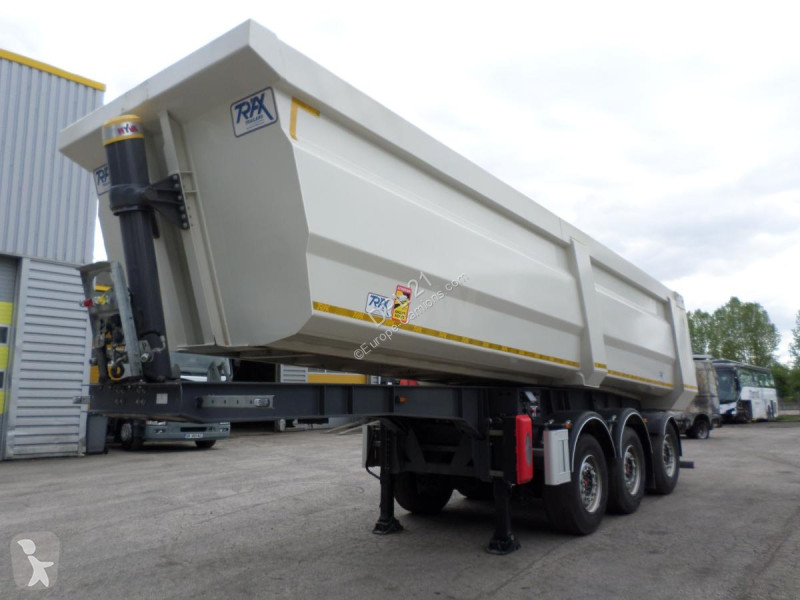 Semitrailer Trax BENNE ESSIEU TOURELLE