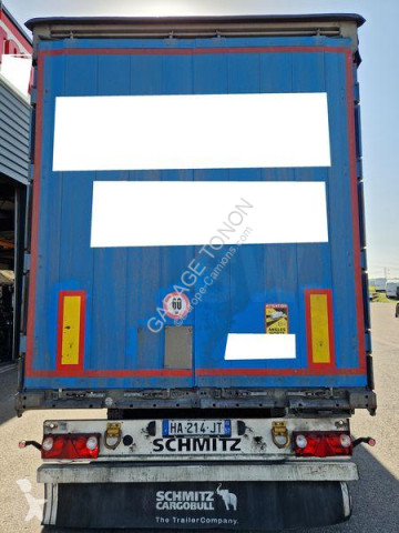 Semi remorque Schmitz Cargobull TAUTLINER REHAUSSABLE FOSSE A BOBINES