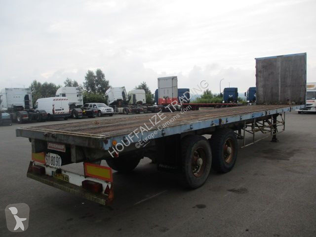 Semi remorque Fruehauf platform - drum...