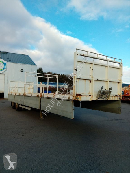 Semitrailer Trailor 2 axles / Full steel - rail...