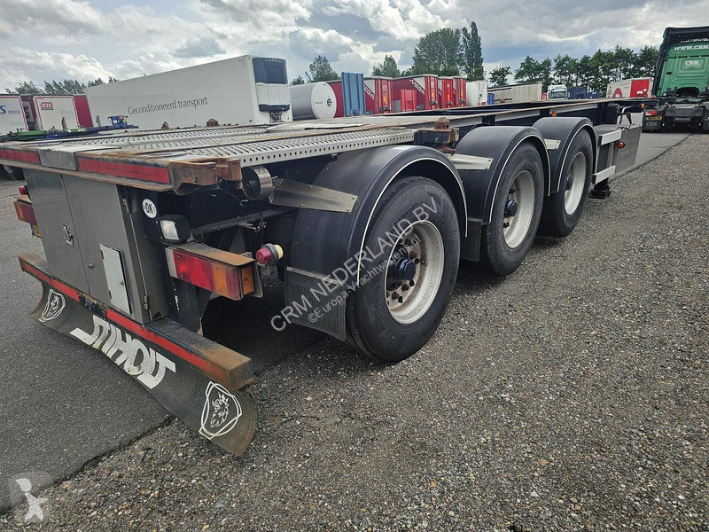 Semitrailer LAG 0-3-CC |TANK CONTAINER CHASSIS...