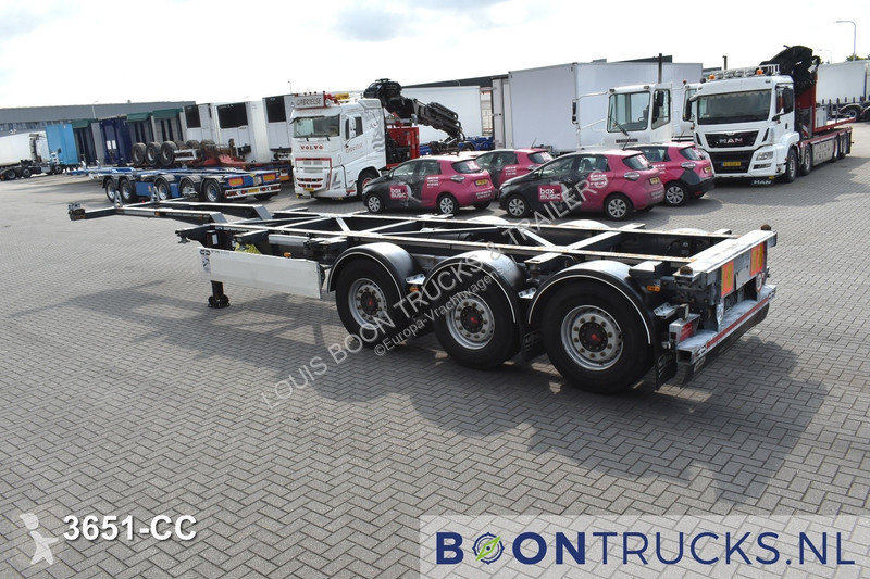 Semitrailer Van Hool A3C002 2x20-30-40-45ft HC...