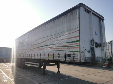 Semitrailer skjutbara ridåer (flexibla skjutbara sidoväggar) Van Hool