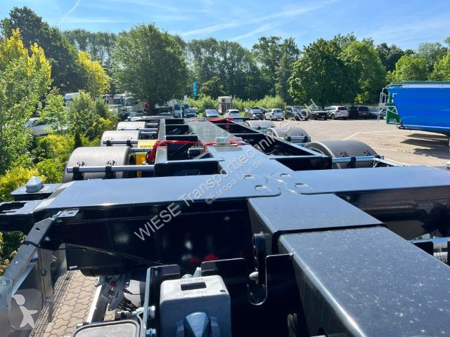 Semitrailer D-TEC Containerchassis Flexitrailer