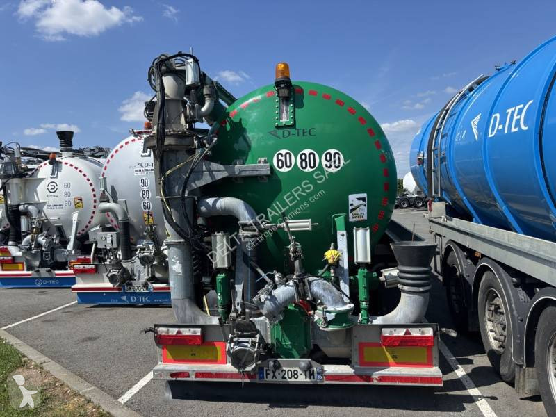 Semitrailer D-TEC à bras 30m3 pour effluents