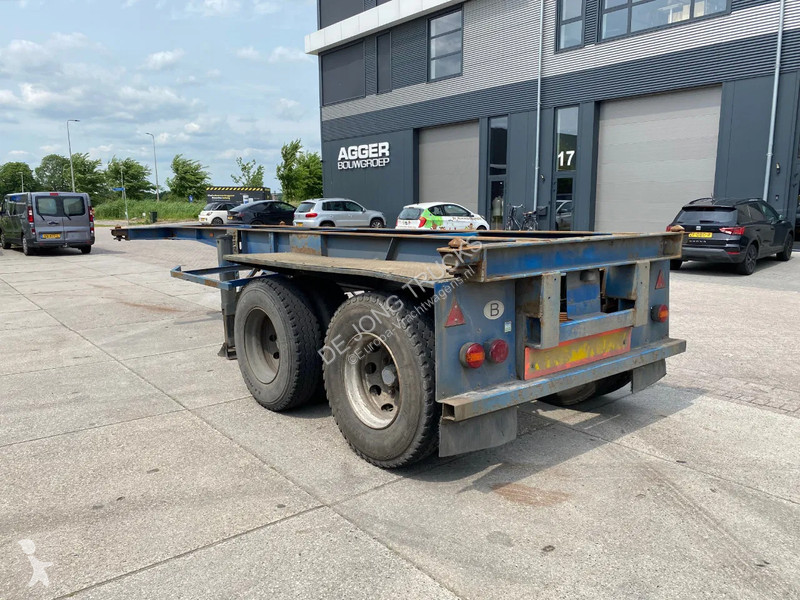Semitrailer Van Hool 20FT Chassis / Steel...