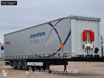 Semitrailer Krone SD 3 axles Edscha Anti Vandalismus plane