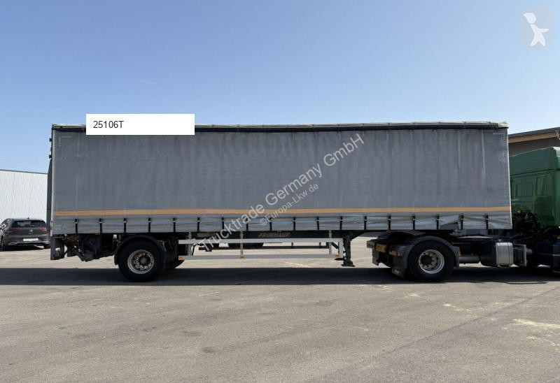 Semitrailer Fruehauf Type Cityslider Plane / HB...