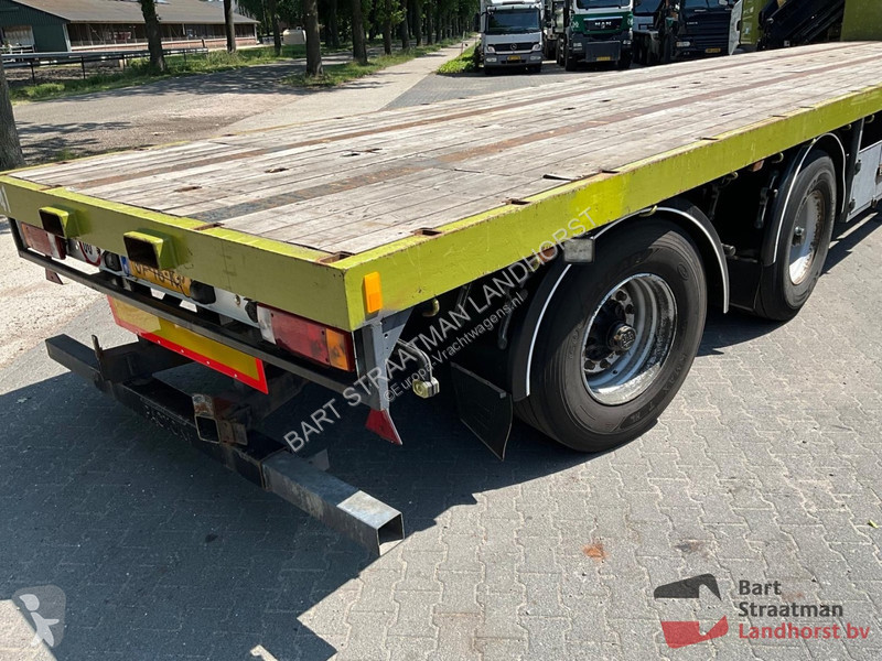 Oplegger Pacton THD 230 2 Assen vlakke trailer...