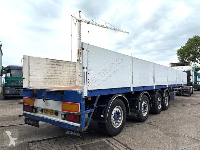 Oplegger KWB KWB P-504-STI-H 4-AXLE FLATBED...