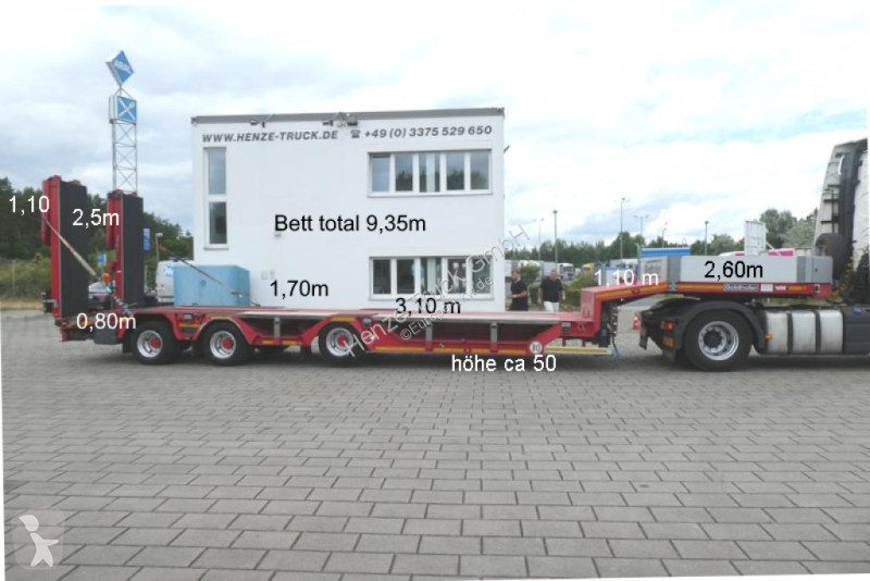 Semitrailer Goldhofer Satteltieflader STN-L 3...
