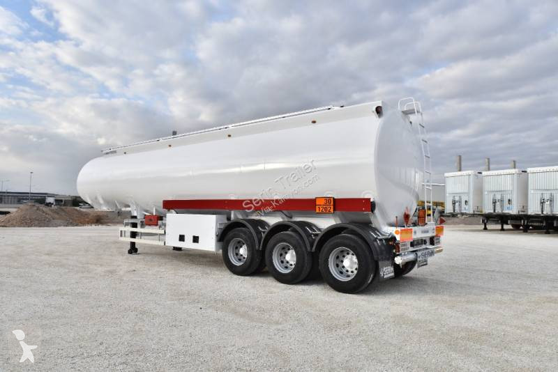 Semi remorque Serin Aluminum  Fuel Oil Tanker...