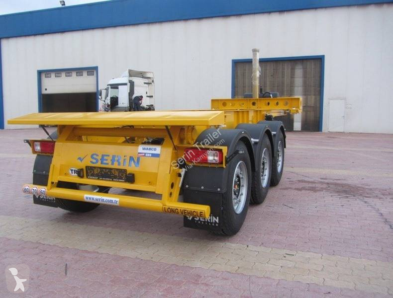 Semi remorque Serin Tipper Container Carrier...