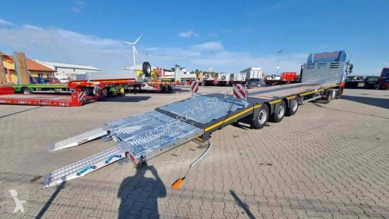 Oplegger MAX Trailer platforma z hydraulicznie...