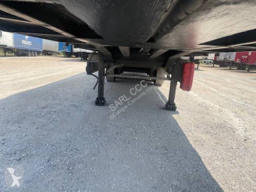 Semitrailer skjutbara ridåer (flexibla skjutbara sidoväggar) Krone
