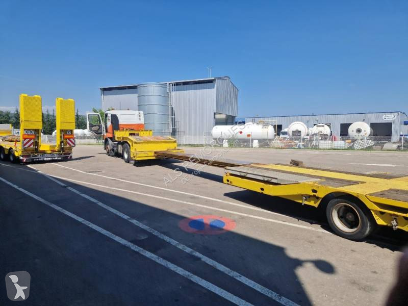 Semitrailer Faymonville 4 essieux  petite roues