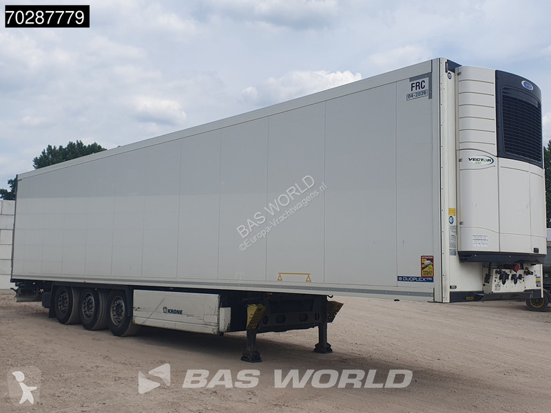 Semitrailer Krone Doppelstock Palettenkasten...
