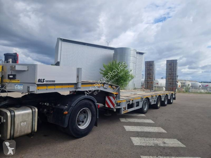 Semitrailer Faymonville 1+3 essieux directionnel
