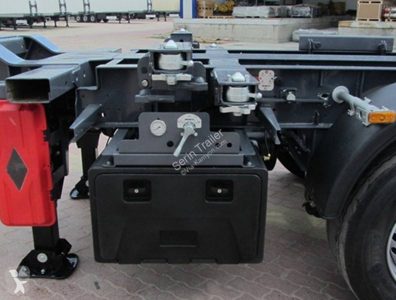 Semi remorque Serin Container Carrier...