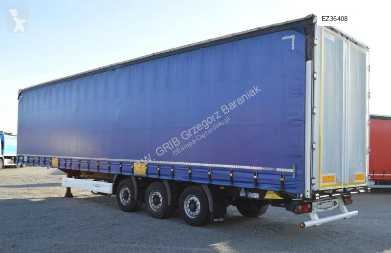 Semitrailer Wielton NS3K CURTAIN TILT SLIDING ROOF