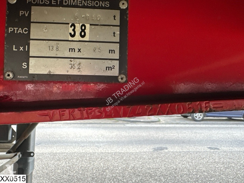 Oplegger General Trailers gesloten bak