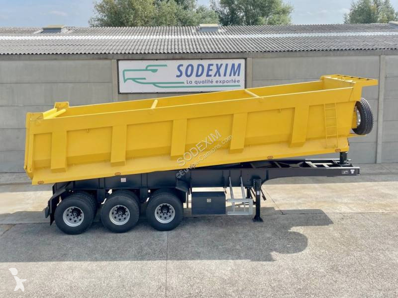 Semi remorque Sodexim BENNE ACIER 35M3 - 3...