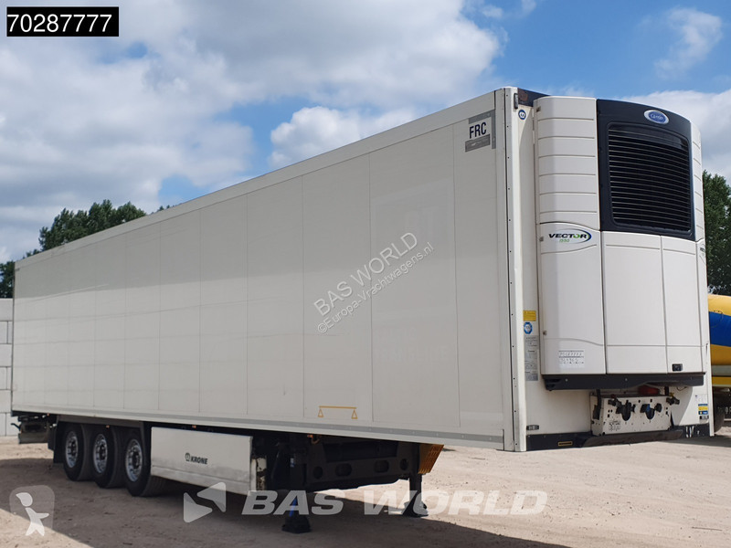 Semitrailer Krone Doppelstock Palettenkasten...