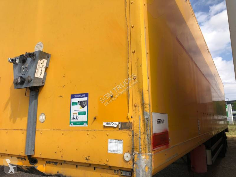 Semitrailer Samro FOURGON ETANCHE + RIDEAU FIT