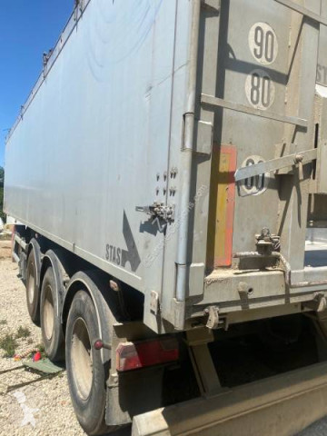 Semi remorque benne céréalière Stas