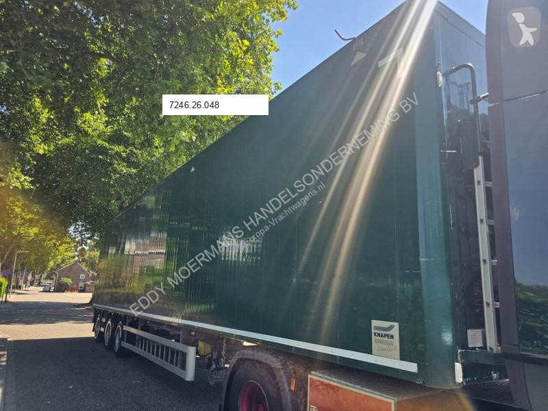 Semirimorchio Knapen K200 With Steering Axle