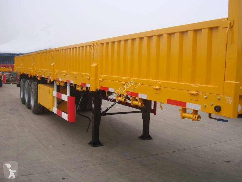 Semitrailer Sodexim PLATEAU RIDELLES 40' /...