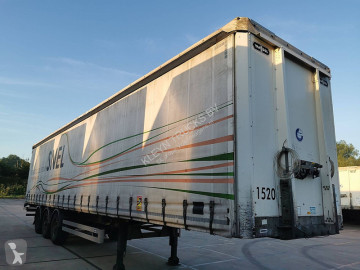 Semitrailer skjutbara ridåer (flexibla skjutbara sidoväggar) Van Hool