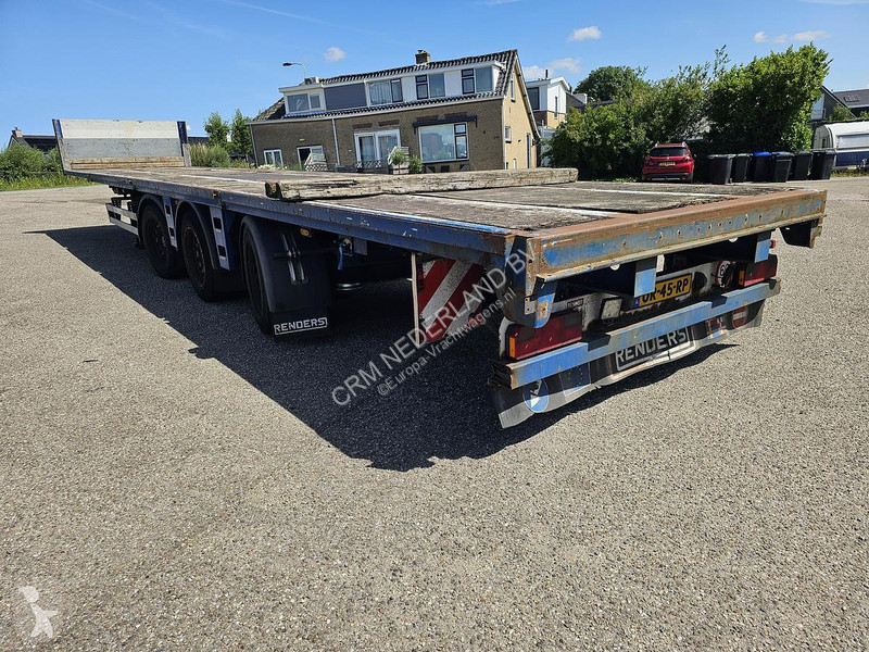 Semitrailer Renders 3 AXLE FLATBED | STEERING 2...