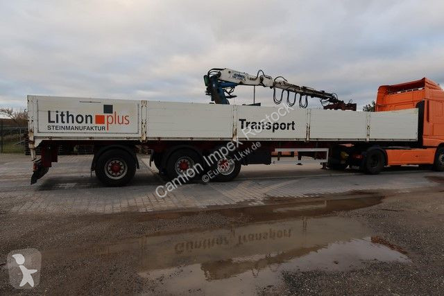 Sættevogn Wilken Rollkran Kennis 14.000 Top