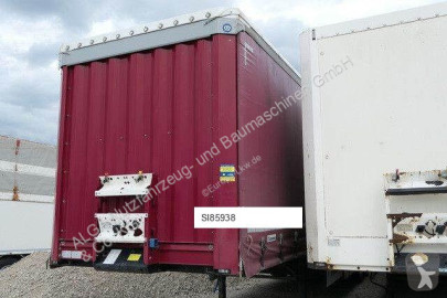 Semitrailer skjutbara ridåer (flexibla skjutbara sidoväggar) Krone