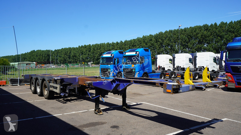 Semitrailer Pacton 3 AXLE MULTI CONTAINER...