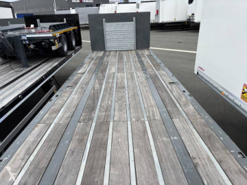 Semitrailer platta Louault