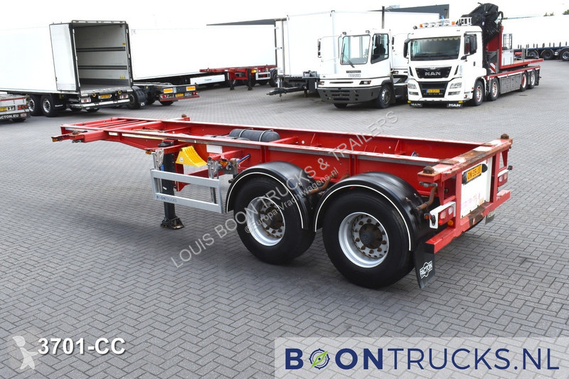 Semitrailer Pacton TXC 233 | 20ft * 2980 Kg *...