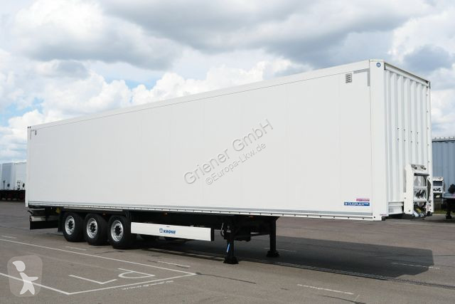 Semitrailer Krone 27/ DOPPELSTOCK / ZURRLEISTE...