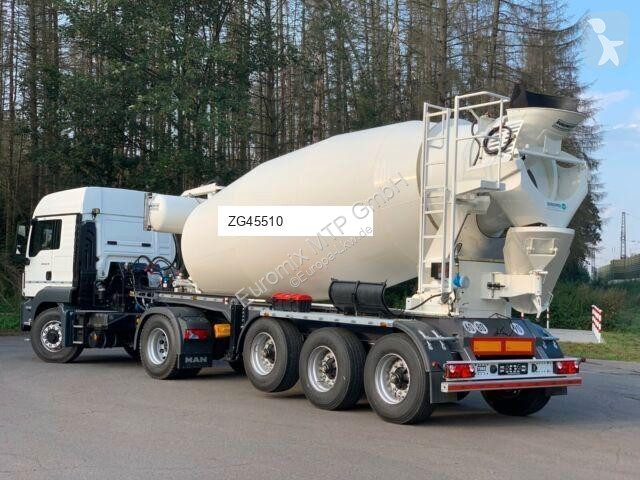 Semirimorchio Euromix 12m³ Betonmischer-Auflieger