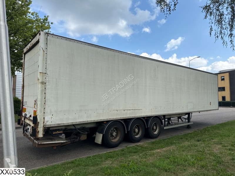 Semi reboque Fruehauf gesloten bak Dhollandia