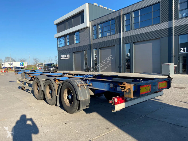 Semitrailer Turbo's Hoet 40 FT / BPW + Disc /...