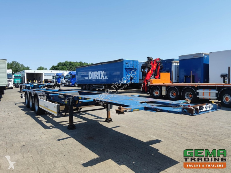 Semi remorque Krone 40 45 FT ContainerChassis...
