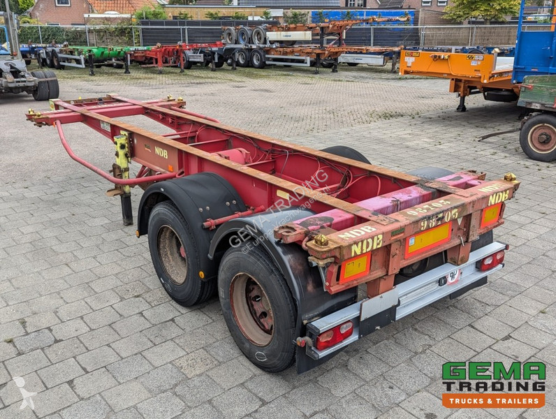 Semiremorca Krone SZC 20FT 2-Assen ROR - STEEL...
