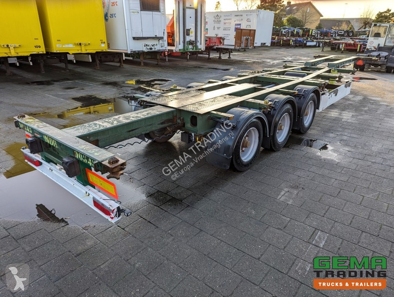 Semi remorque Krone 27 3-Assen BPW Backslider -...