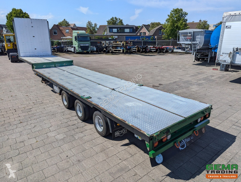 Semitrailer Pacton SXD3 3-Axles - Semi Low...