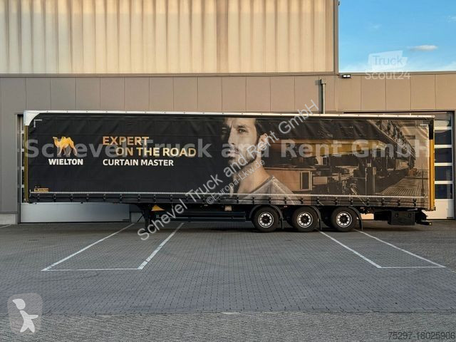 Semitrailer Wielton NS-3 Liftachse, Edscha...