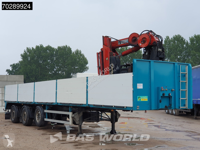 Semitrailer  S12/27P2-13,2KR Crane HIAB R165-F3...
