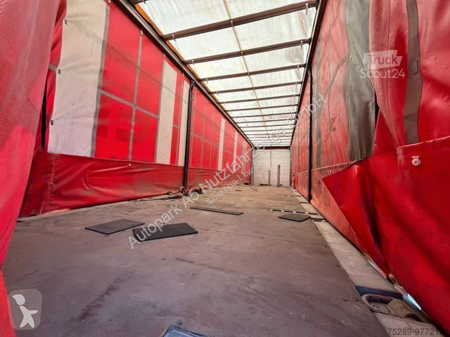 Sættevogn Tieflader Aufbau Plane Abnehmbar